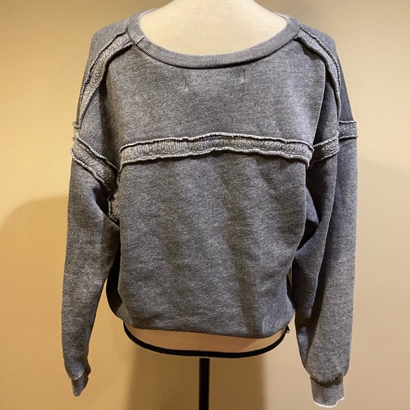 Vintage Havana Reverse Seam Knit Sweatshirt - Picture 6 of 9